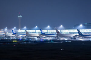 羽田イノベーションシティ足湯デッキで撮影した写真13