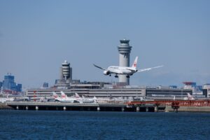 浮島町公園で撮れる飛行機写真4