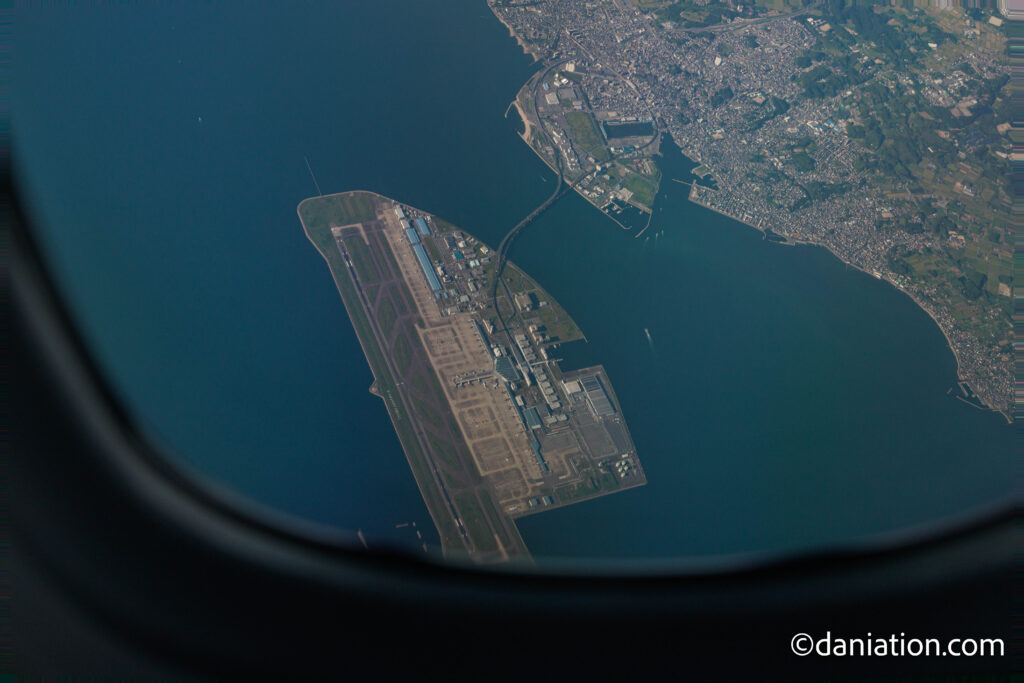 上空から見た中部国際空港