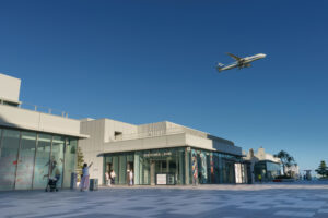 羽田イノベーションシティ足湯デッキで撮影した写真2