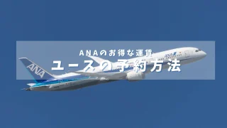 【2026年最新版】ANA 「ユース」の予約方法をわかりやすく解説