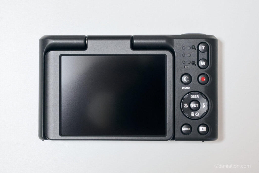 KodakPIXPRO C1の背面