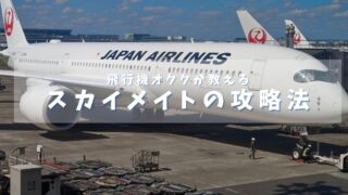 【飛行機オタクが教える】JAL スカイメイトの攻略法方法| 知れば知るほどもっとお得に